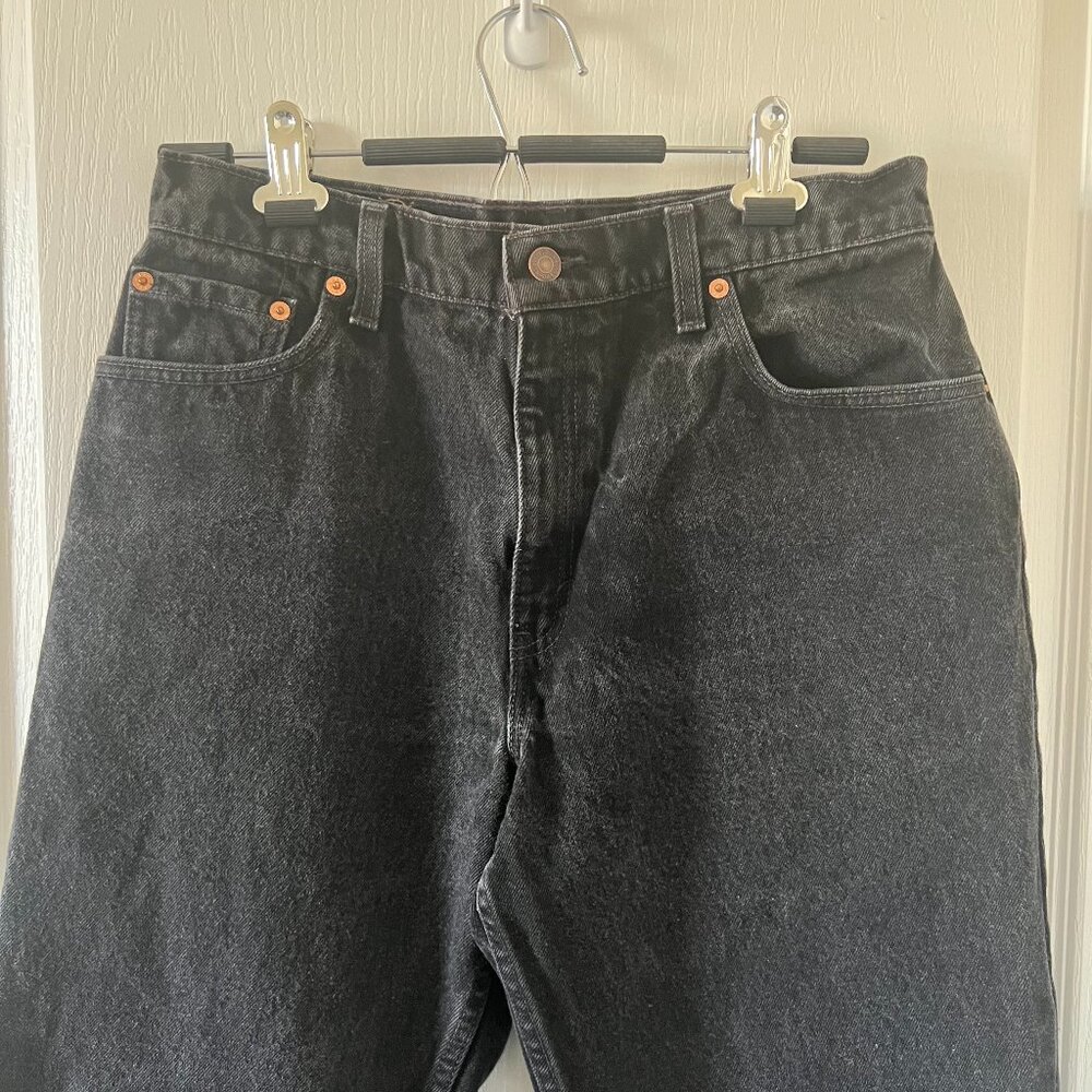 Levis Black Vintage Jeans